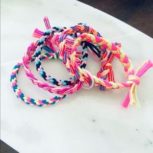 Colorful Braided Bracelet Set
